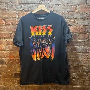 Kiss Black Tee Shirt
